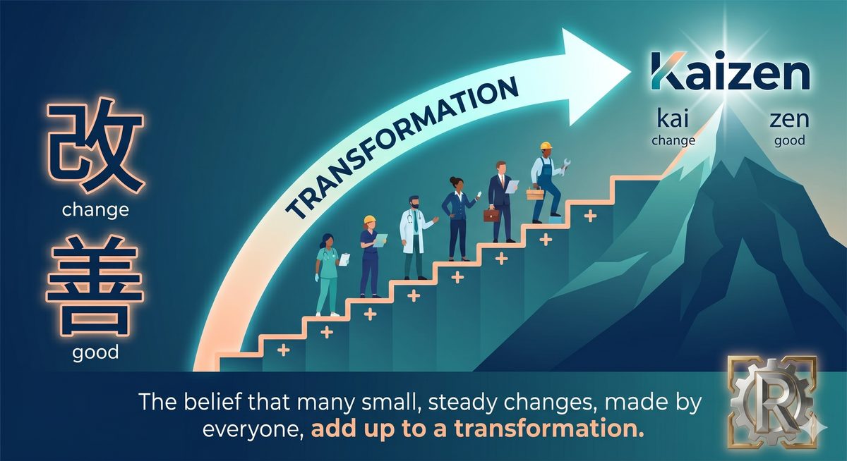 What Is Kaizen? The Past, Present, and Future of Continuous Improvement infographic